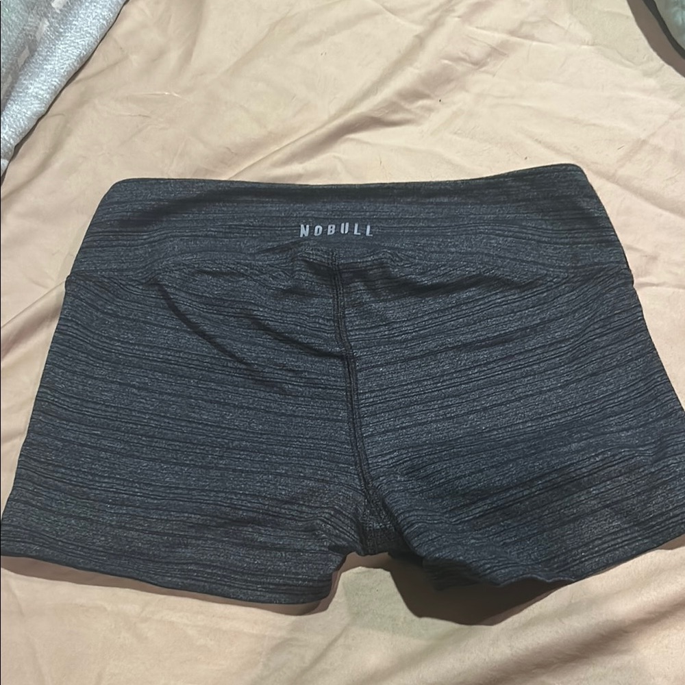 NOBULL Gray Athletic Shorts Performance Fit